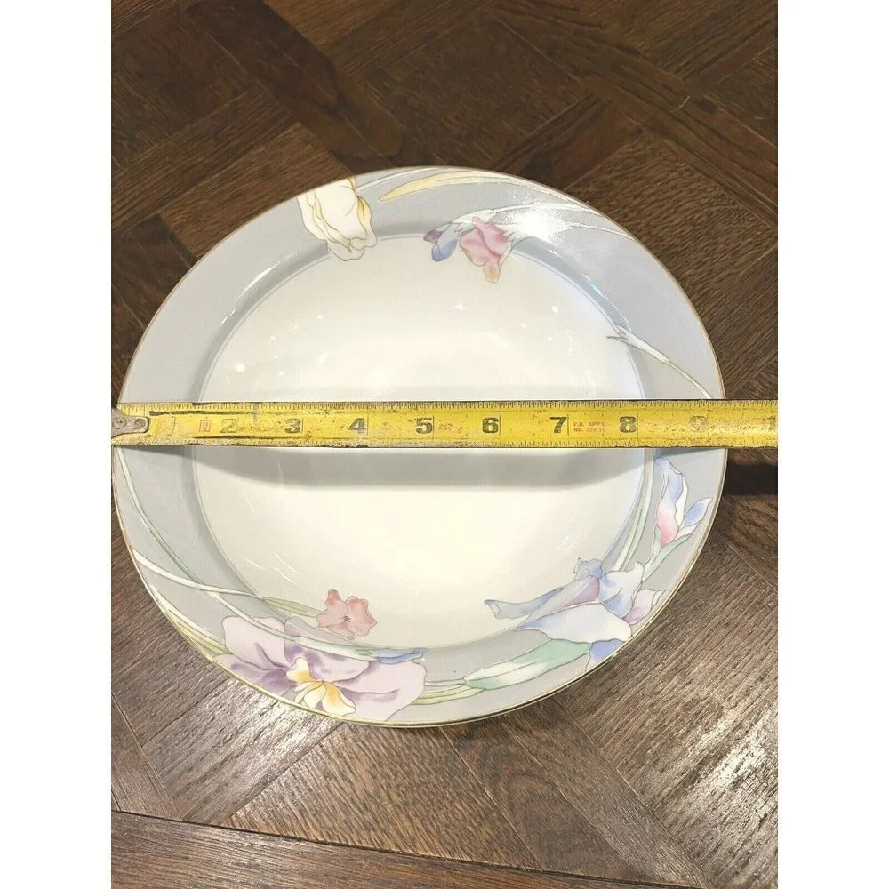 MIKASA CHARISMA pasta bowls L9049 FLORAL 9.25